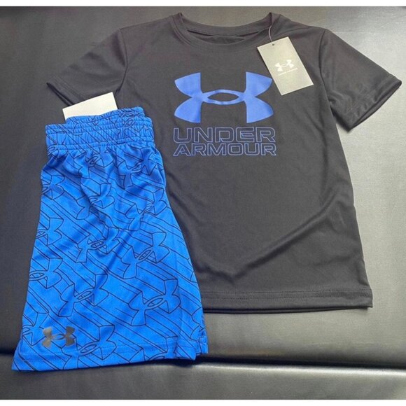 NWT Under Armour Athletic Set Boys Size 4 - Picture 1 of 3
